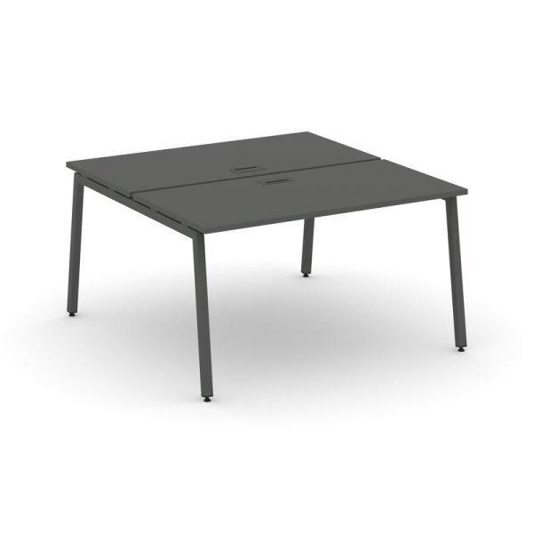 Рабочая станция 2-х сторонняя SN-4A.DRS-022 (1180х1632х750) (Антрацит/Металл Антрацит)