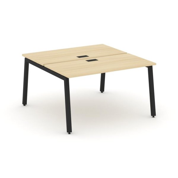 Рабочая станция 2-х сторонняя SN-5A.DRS-004 (1580х1232х750) (Акация Лорка/Металл Черный)