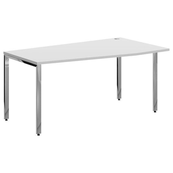 Стол письменный Xten Gloss XGCT 169.1 R 1600x900x750 (Белый)