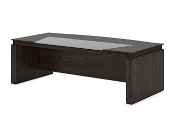 Стол письменный закруглённый FRANKLIN DM 210 (2100х1100х750)