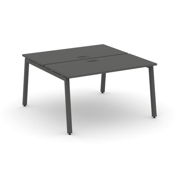 Рабочая станция 2-х сторонняя SN-5A.DRS-012 (1180х1432х750) (Антрацит/Металл Антрацит)