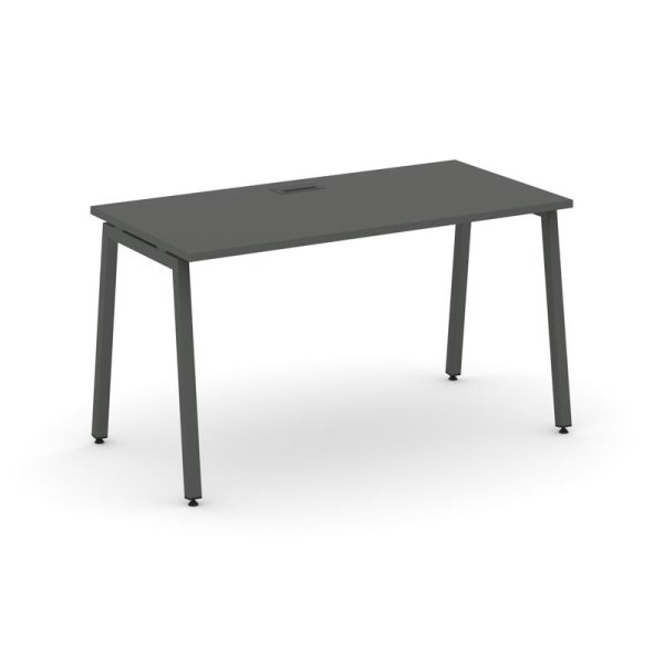 Стол письменный SN-4A.SP-023 (1380х800х750) (Антрацит/Металл Антрацит)