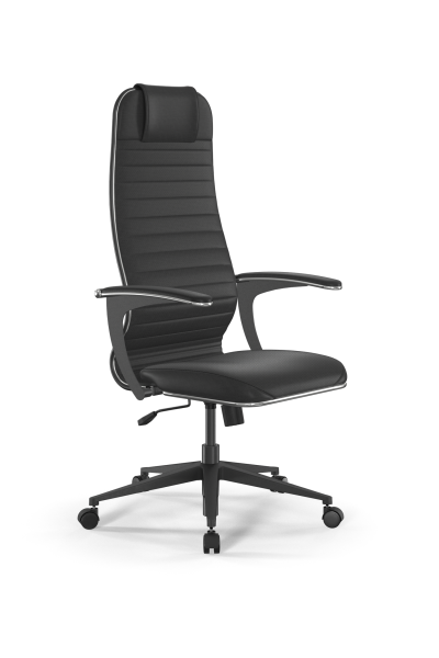 Кресло для руководителя Метта Sit 10 B1-117U - Extra /Um02/Wm12/U0mL-b(M09.B11.G19.W02) (Черный)
