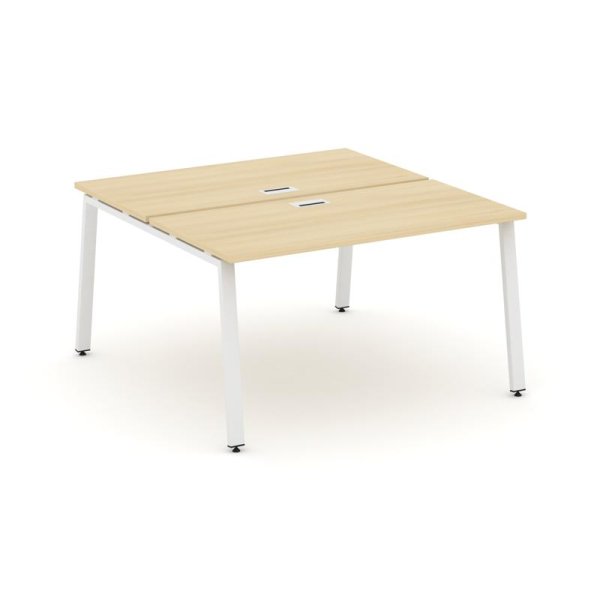 Рабочая станция 2-х сторонняя SN-6A.DRS-022 (1180х1632х750) (Акация Лорка/Металл Белый)