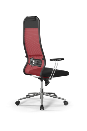 Кресло для руководителя Метта Sit 10 B1-111T - X2+UMF(X1) /Ub00/Wh00/T1bp-c(M09.B23.G18.W01)