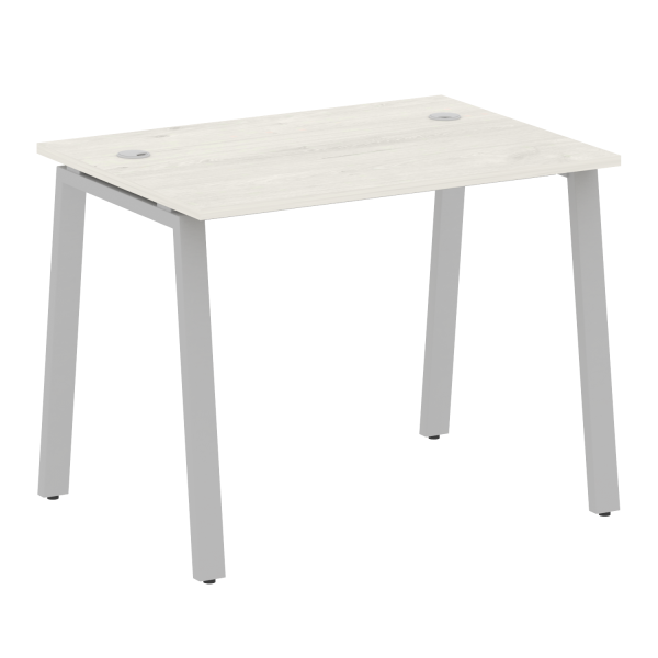 Стол письменный Metal System Style БА.СП-1 1000x720x750 (Дуб Наварра/Серый металл)