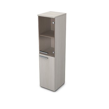 9П.004.6 Пенал со стеклом (400x450x1645)