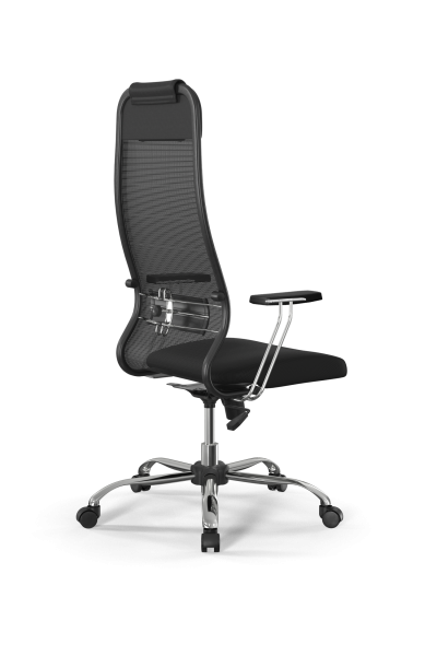 Кресло для руководителя Метта Sit 10 B1-111T - X2+UMF(X1) /Ub00/Wh00/T1bp-c(M09.B21.G20.W01)