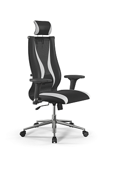Кресло для руководителя Метта Sit 10 B2-170D - T+UMF(SY271)+Extra /Kb38/Wh09/D02P/H3mL-Pf-2D(M09.B23