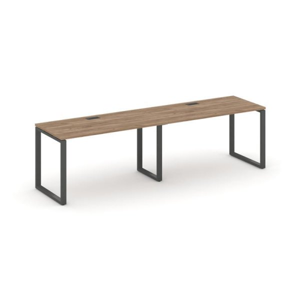 Рабочая станция 1 сторонняя SN-6O.ORS-024 (3160х800х750) (Дуб Табак/Металл Антрацит)