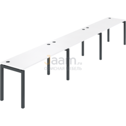 Мебель для персонала Бенч линейный на 3 рабочих места АМБЛ-004.60-3