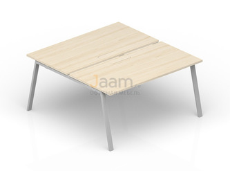 Мебель для персонала Составной стол на 2 рабочих места (меламиновые аутлеты) AR2TM168