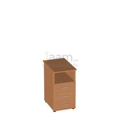 Мебель для персонала Тумба приставная с нишей ЛТ-3.5