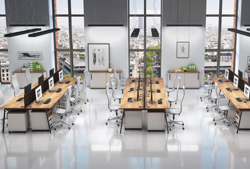 Мебель для персонала Lavana Steel Bench-система