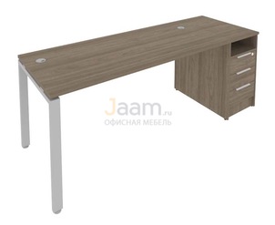 Мебель для персонала Рабочая станция с опорной тумбой Б.РС-СТП -1.4