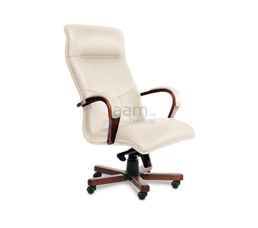 Кресло для руководителя MERCURY A кожа+кож.зам.