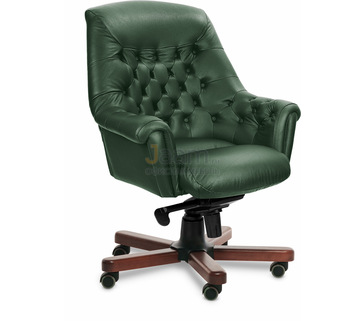 Кресло для руководителя ZURICH B кожа+кож.зам.