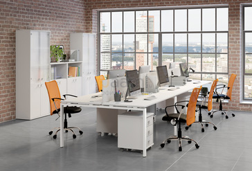 Мебель для персонала Metal System Style бенч-системы