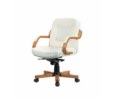 Кресло для руководителя Косма/Д Кожа стандартная/база дерево