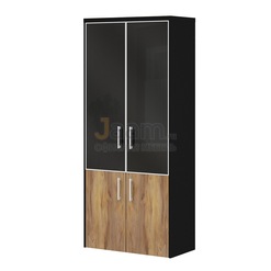 Кабинет руководителя Офисный шкаф комбинированный ПК-ПРЛ-ШК205Х90АС2Д2