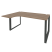 Стол эргономичный левый на О-образном м/к Onix O.MO-SA-4L 1580x1180x750