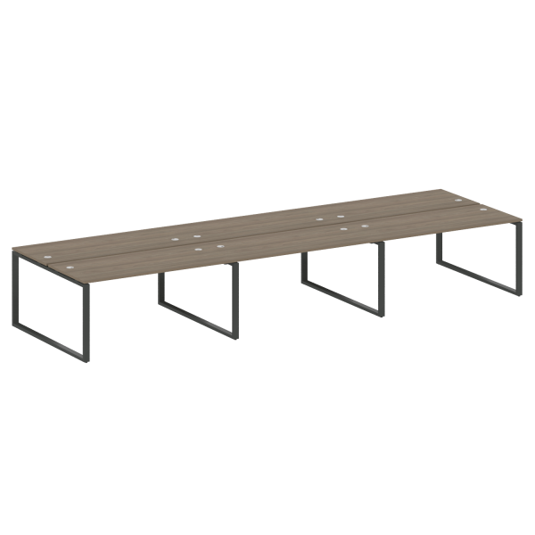 Рабочая станция Metal System Style БО.СМ-6.4 4800x1475x750 (Вяз/Антрацит металл)