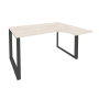 Стол эргономичный правый на О-образном м/к Onix O.MO-SA-3R 1380x1180x750