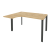 Стол эргономичный левый на П-образном м/к Onix O.MP-SA-3L 1380x1180x750